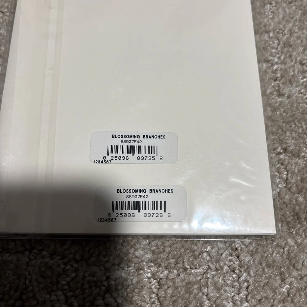 Caspari Gallery Collection Invitations 8 Cards W Envelopes Blossoming Branches